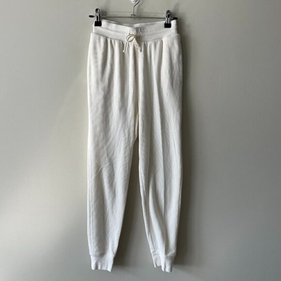SUNDAY Best Baby Waffle Jogger Waffle Knit Pants High Rise White XXS - Picture 2 of 9